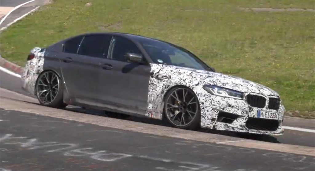  2021 BMW M5 CS Looks Like A Weapon On The Track
