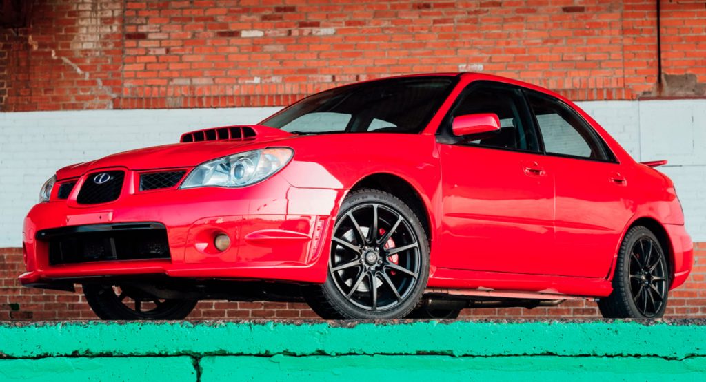 Be Your Own Baby Driver With This 2006 Subaru WRX Stunt Car From The Film