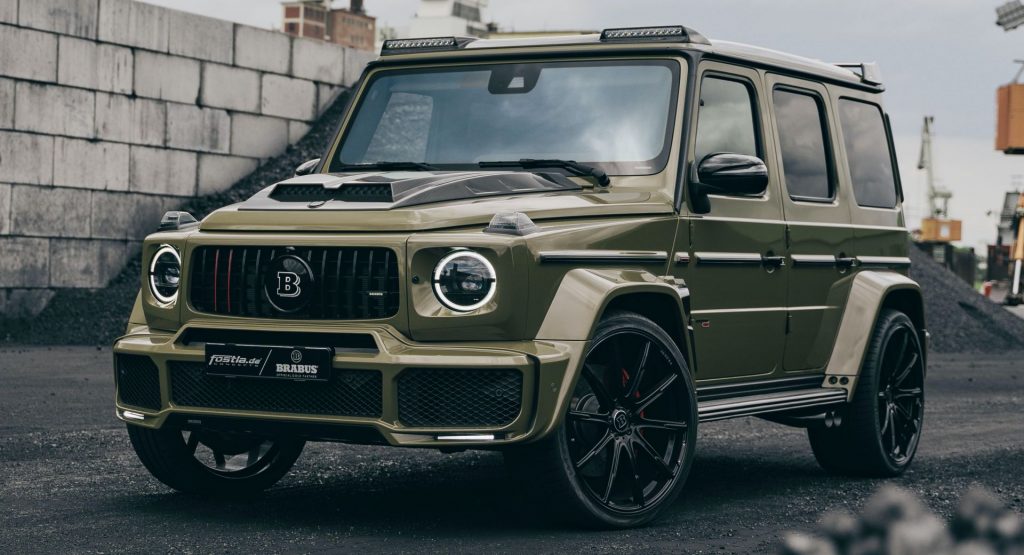 Brabus 700 Widestar Gains An Army Look Courtesy Of Fostla