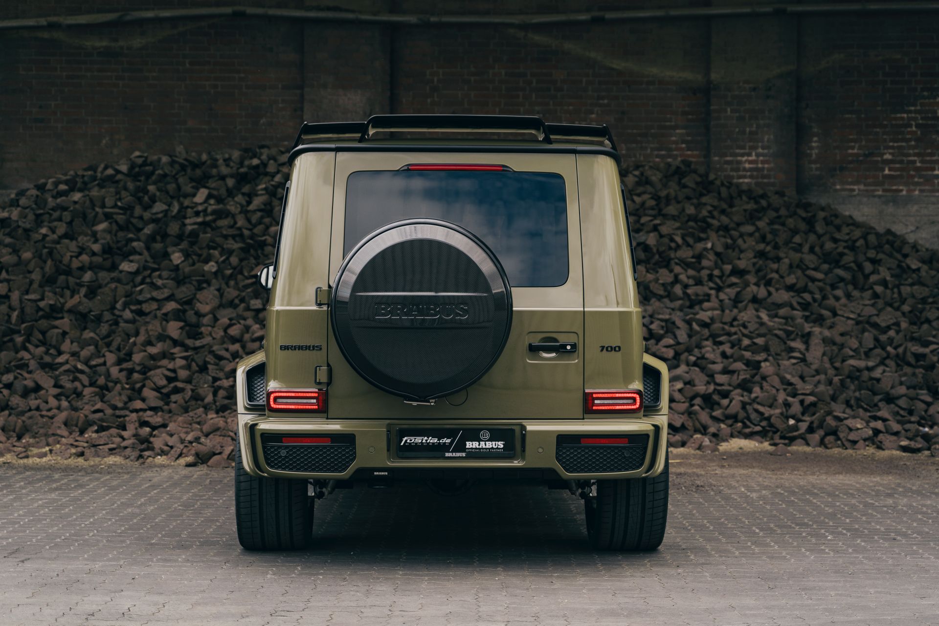 Brabus 700 Widestar Gains An Army Look Courtesy Of Fostla