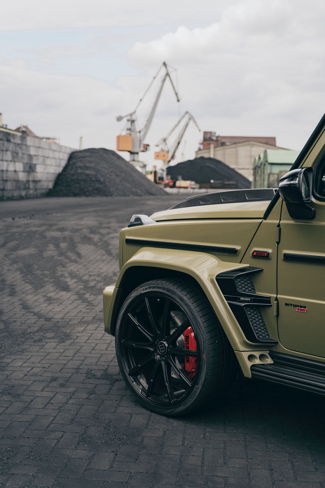 Brabus 700 Widestar Gains An Army Look Courtesy Of Fostla