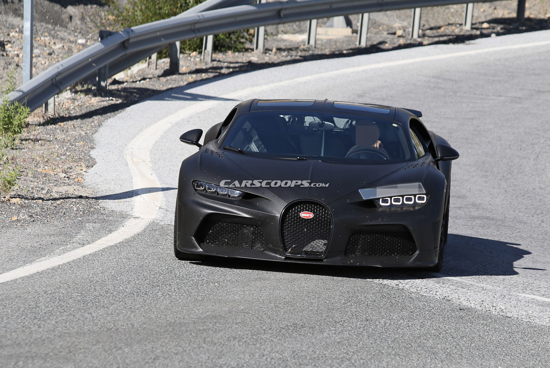 Longtail Bugatti Chiron Super Sport 300+ Snapped In Production Form