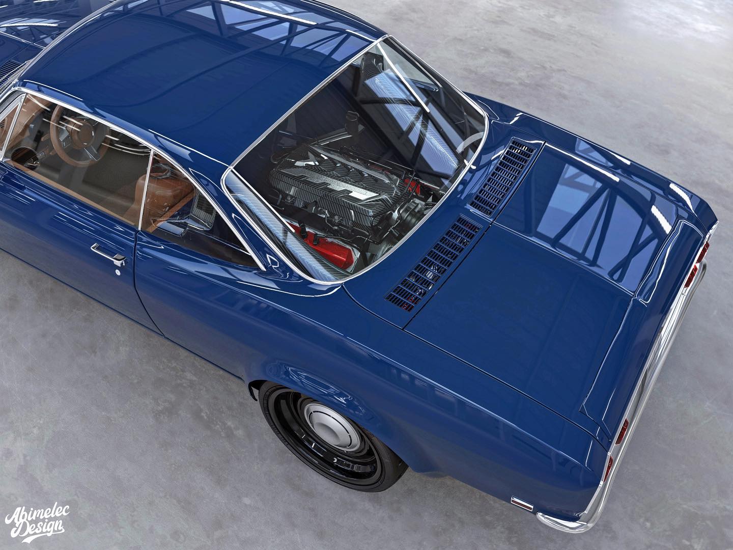 C8 Corvette-Powered Chevy Corvair Would Be The Ultimate Restomod