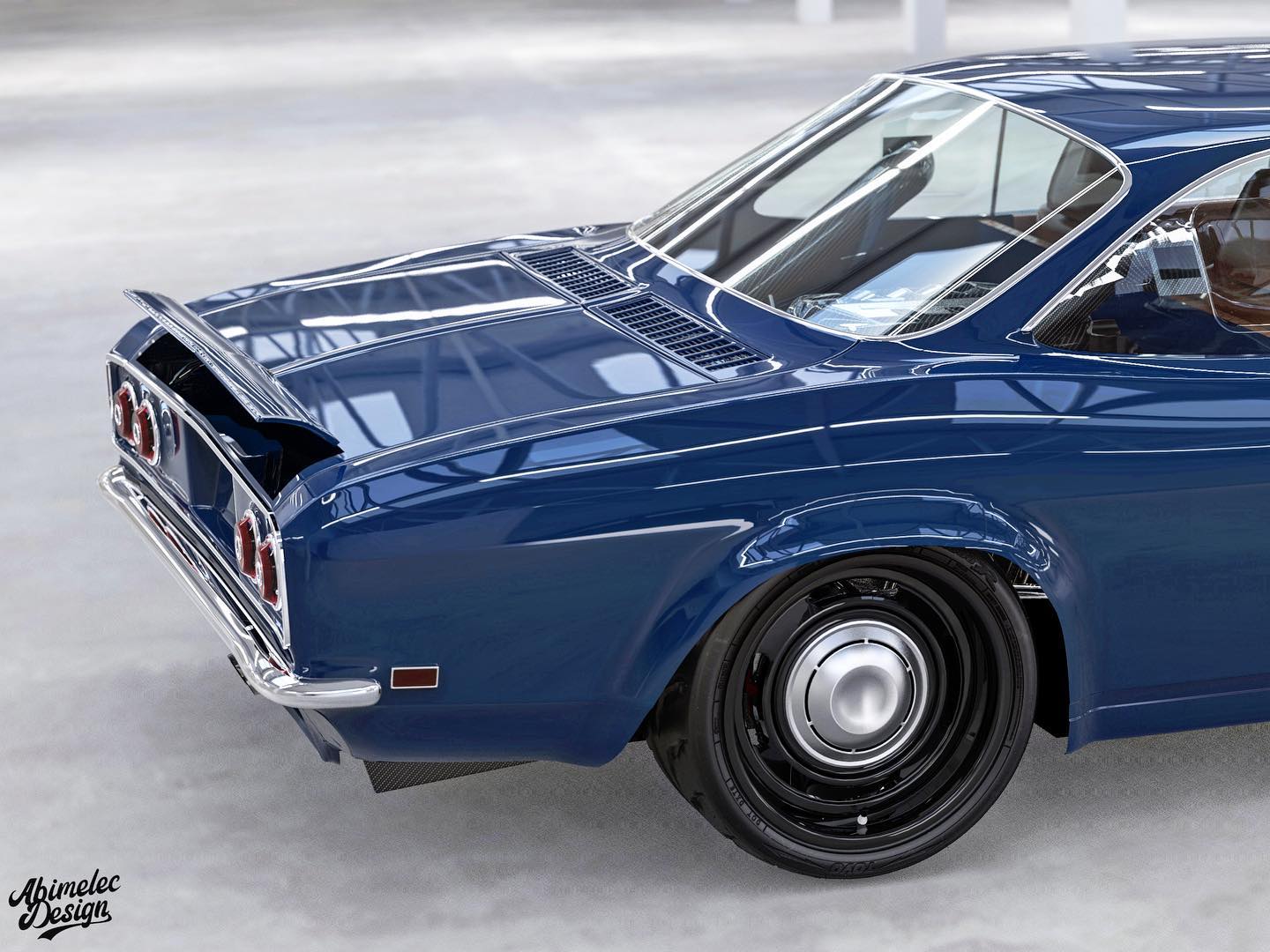 C8 Corvette-Powered Chevy Corvair Would Be The Ultimate Restomod