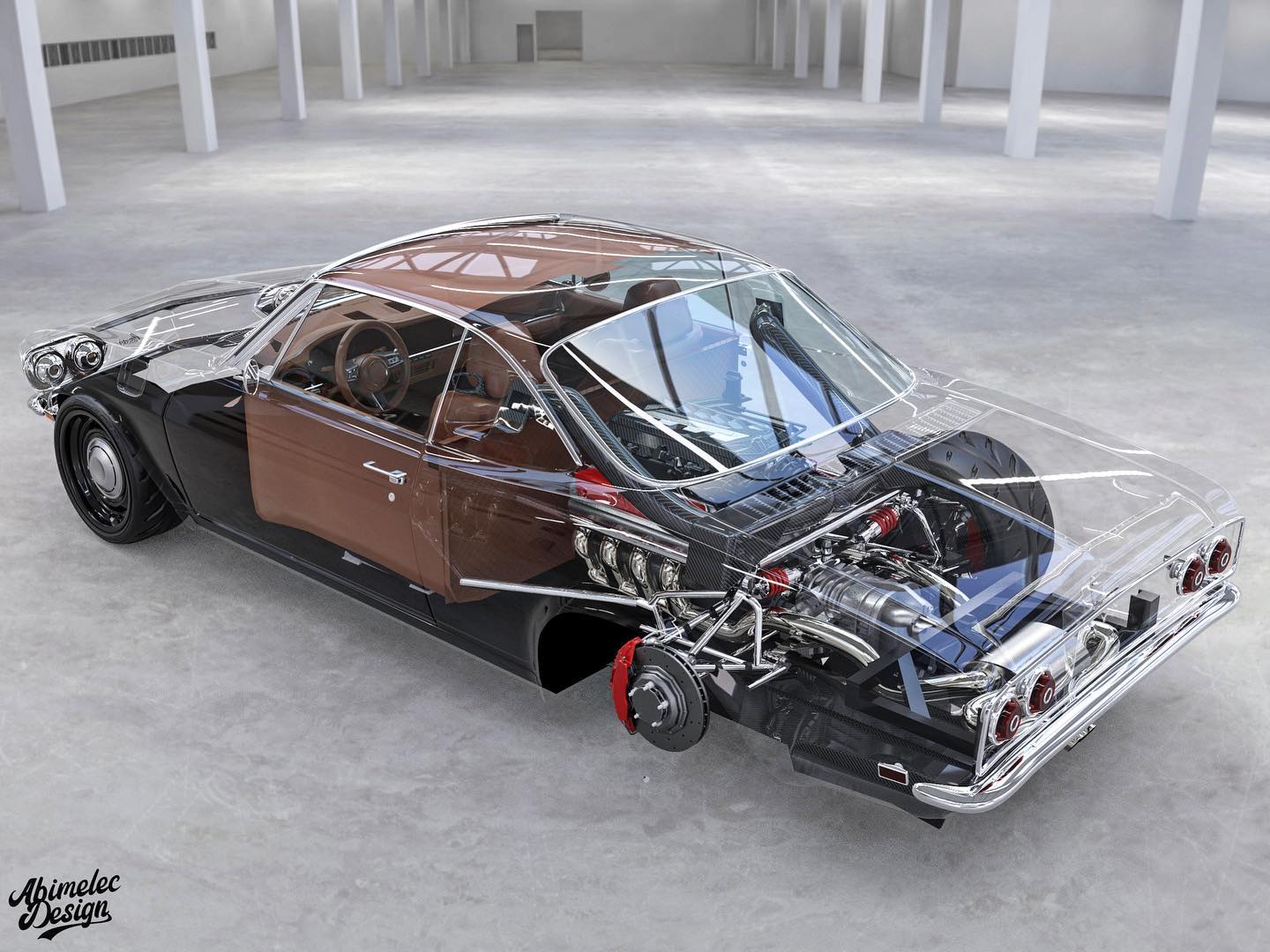 C8 Corvette-Powered Chevy Corvair Would Be The Ultimate Restomod