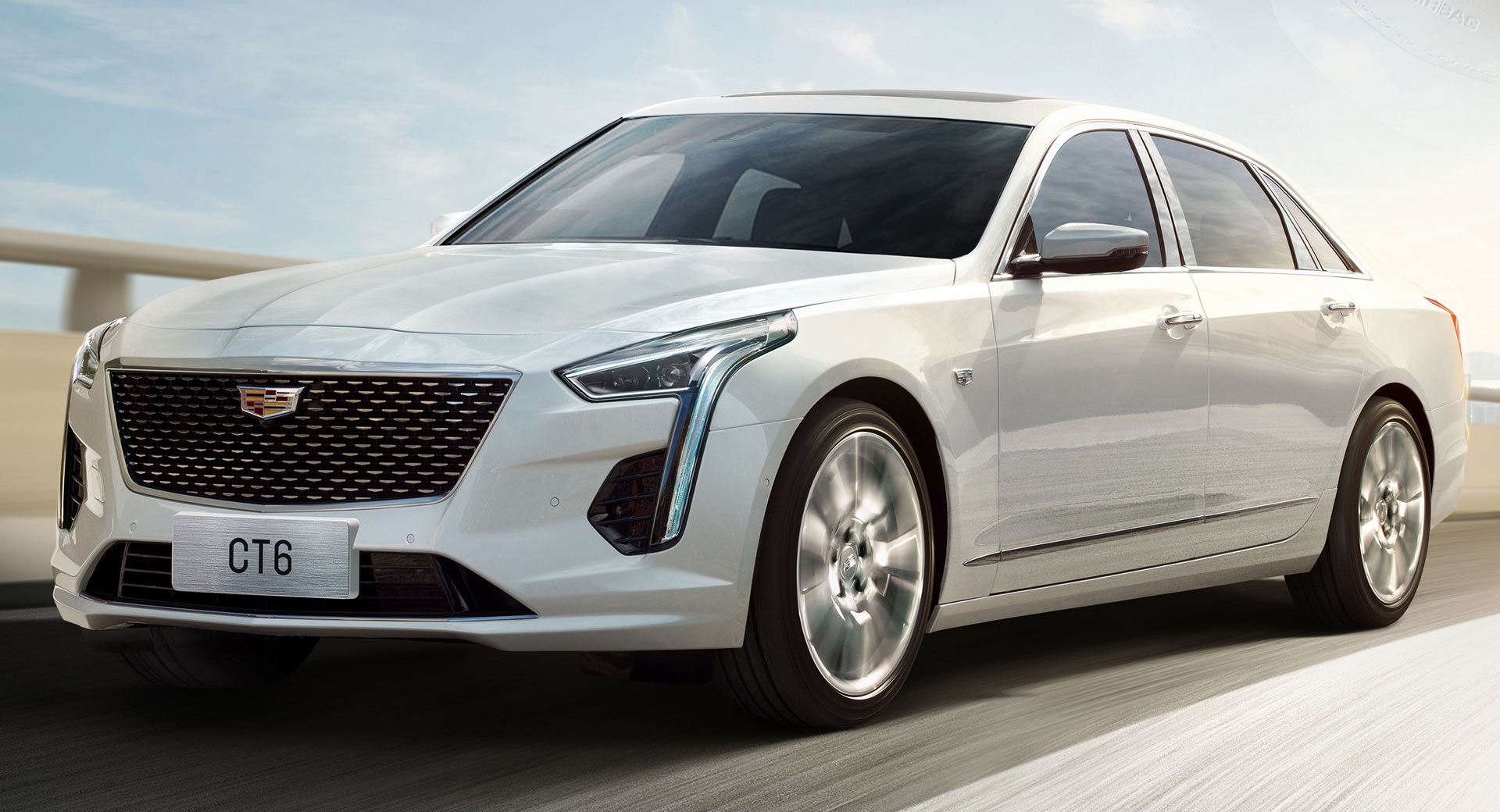 New 2024 Cadillac CT6 Exhibits Its Face For The First Time In China