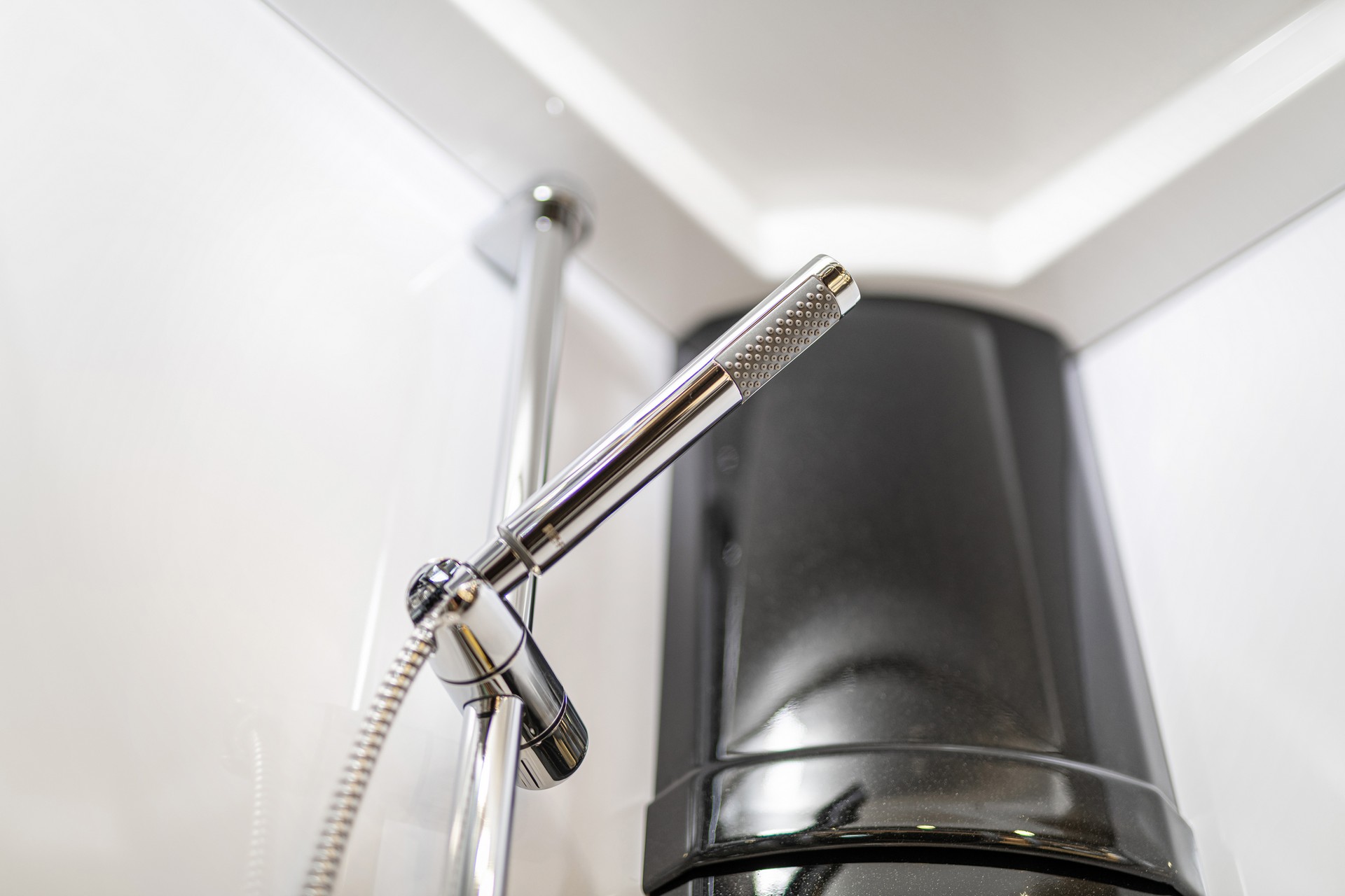 Leave The Toy Hauler At Home And Go Glamping In This Luxury Motorhome With A Built-In Garage