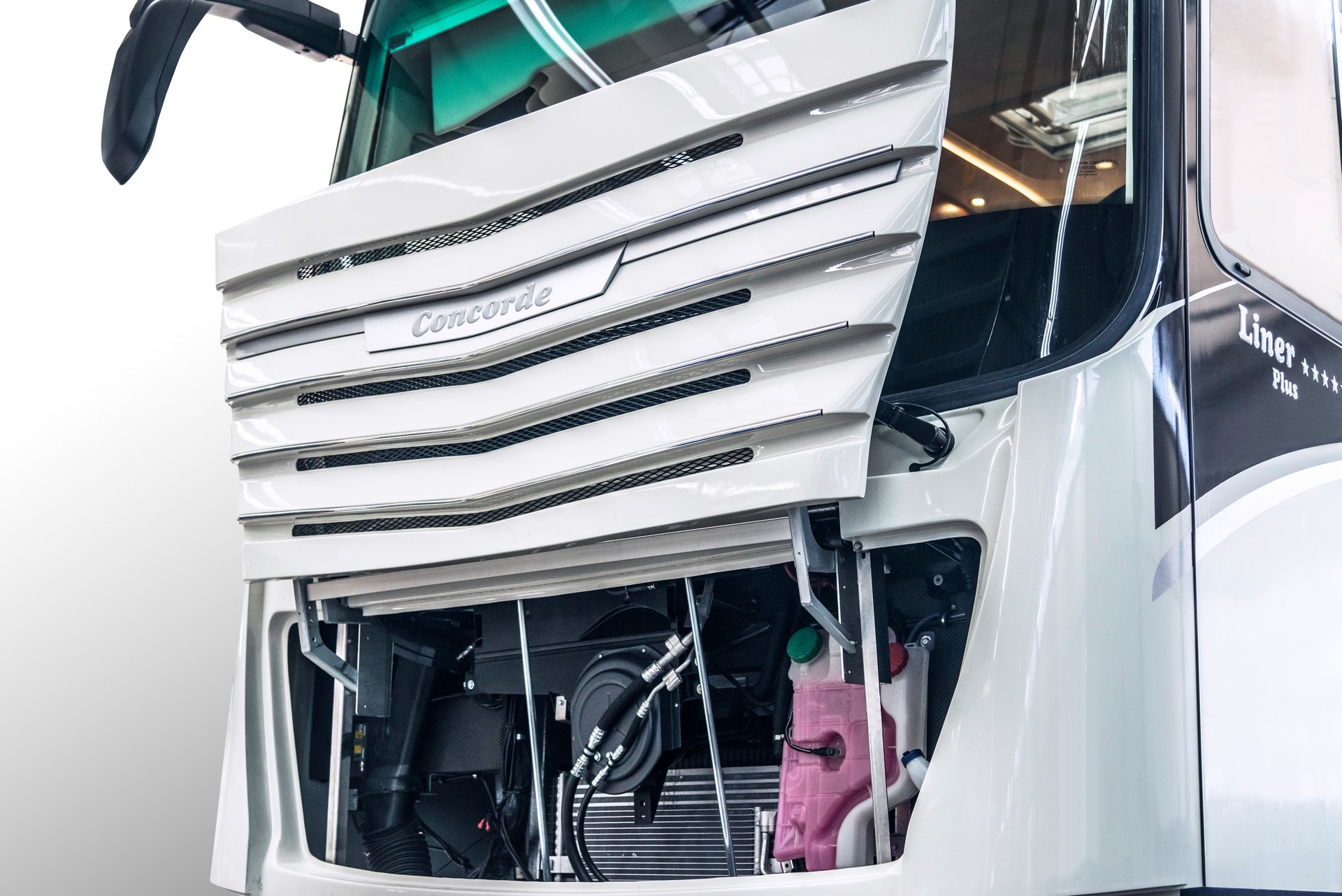 Leave The Toy Hauler At Home And Go Glamping In This Luxury Motorhome With A Built-In Garage