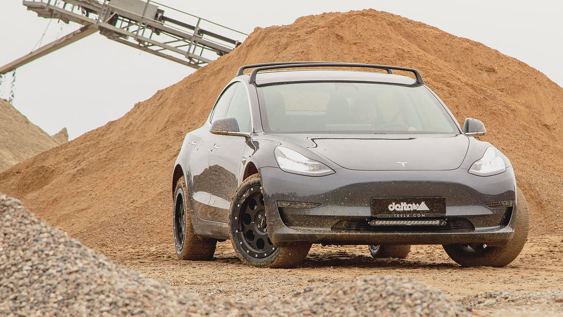 Want To Turn Your Tesla Model 3 Into A Quasi Off-Roader?