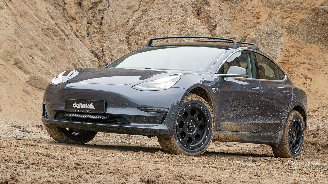 Want To Turn Your Tesla Model 3 Into A Quasi Off-Roader?