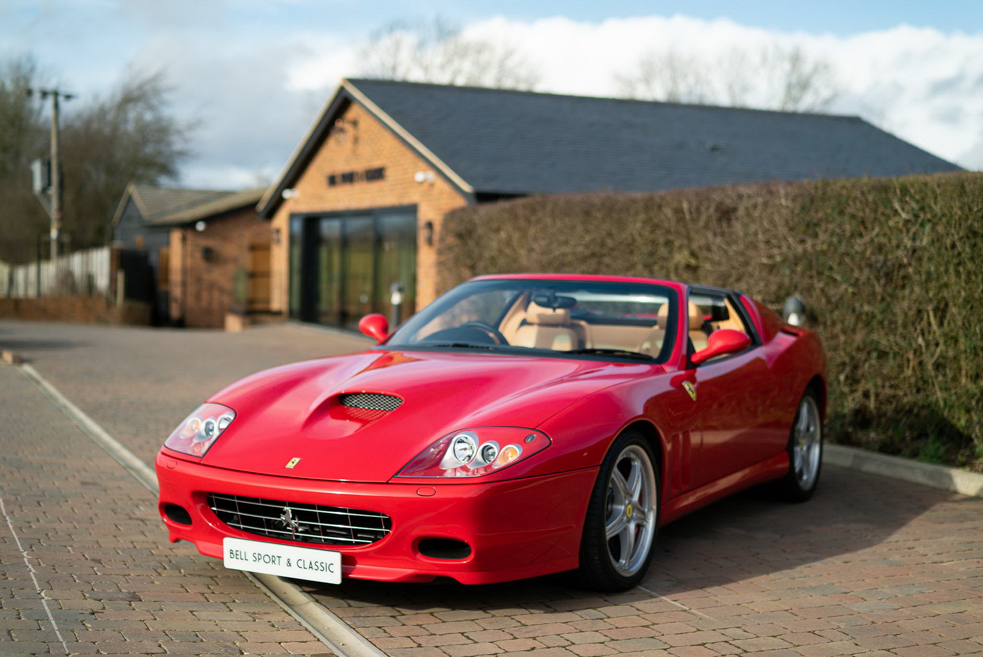 This Ferrari 575 Superamerica Is A Super-Low Mileage 12-Cylinder Topless Dream Car