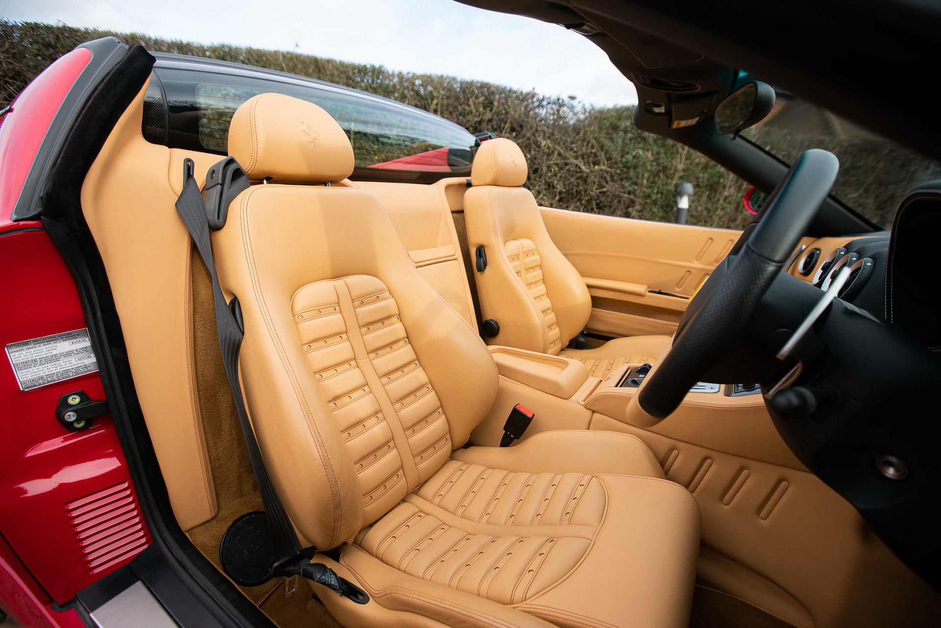 This Ferrari 575 Superamerica Is A Super-Low Mileage 12-Cylinder Topless Dream Car