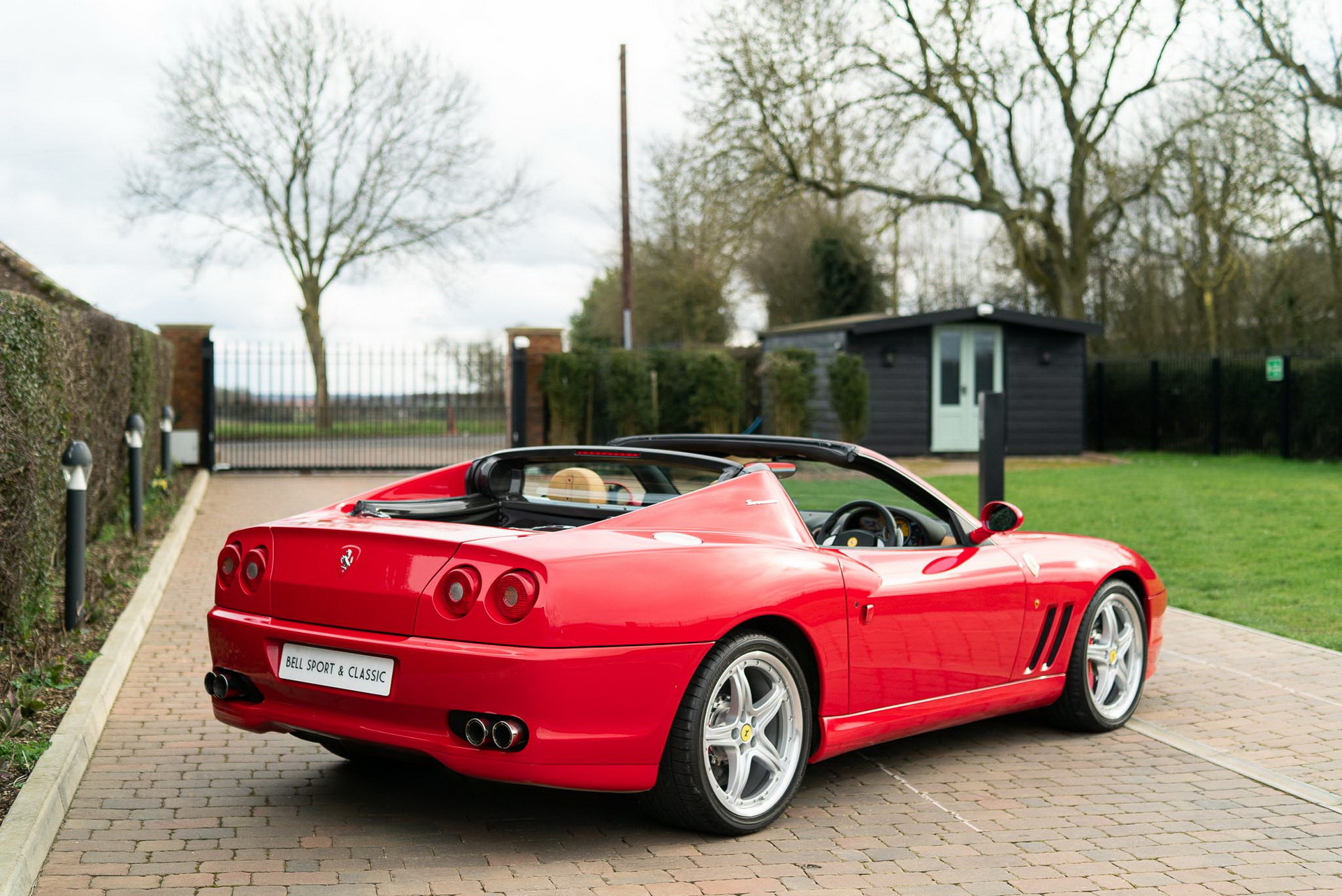 This Ferrari 575 Superamerica Is A Super-Low Mileage 12-Cylinder Topless Dream Car