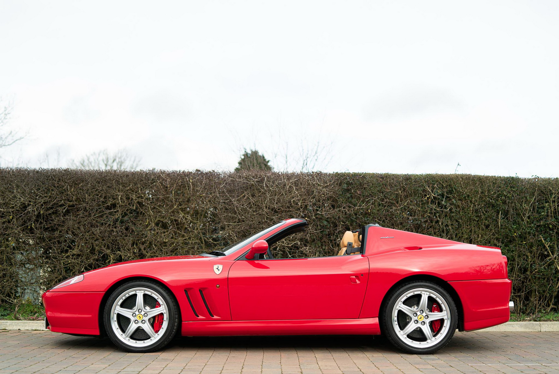 This Ferrari 575 Superamerica Is A Super-Low Mileage 12-Cylinder Topless Dream Car