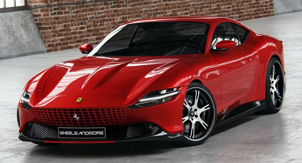  Tuner Dials Up Ferrari Roma To 690 HP, Throws In Custom Wheels Too