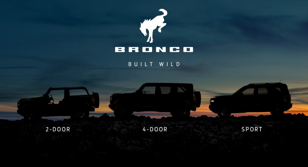  Ford Turns Bronco Into A ‘Built Wild’ SUV Brand, Shows All Three Models Together