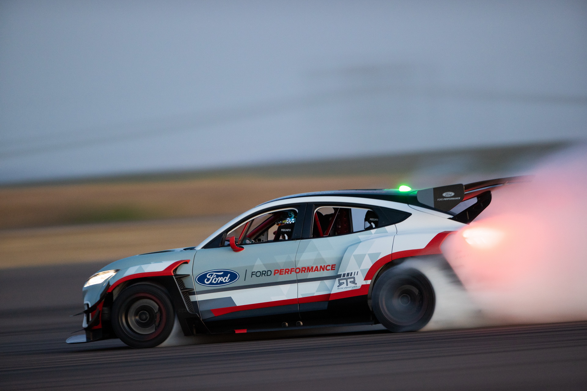 Ford’s Wild Mustang Mach-E Prototype Racer Comes With Seven Motors, 1400 HP