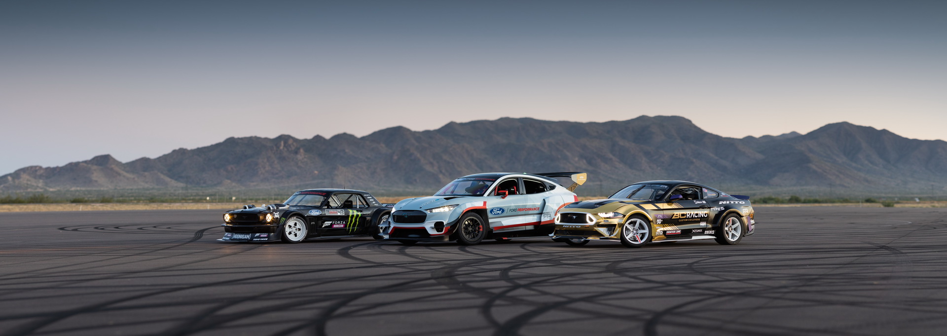 Ford’s Wild Mustang Mach-E Prototype Racer Comes With Seven Motors, 1400 HP