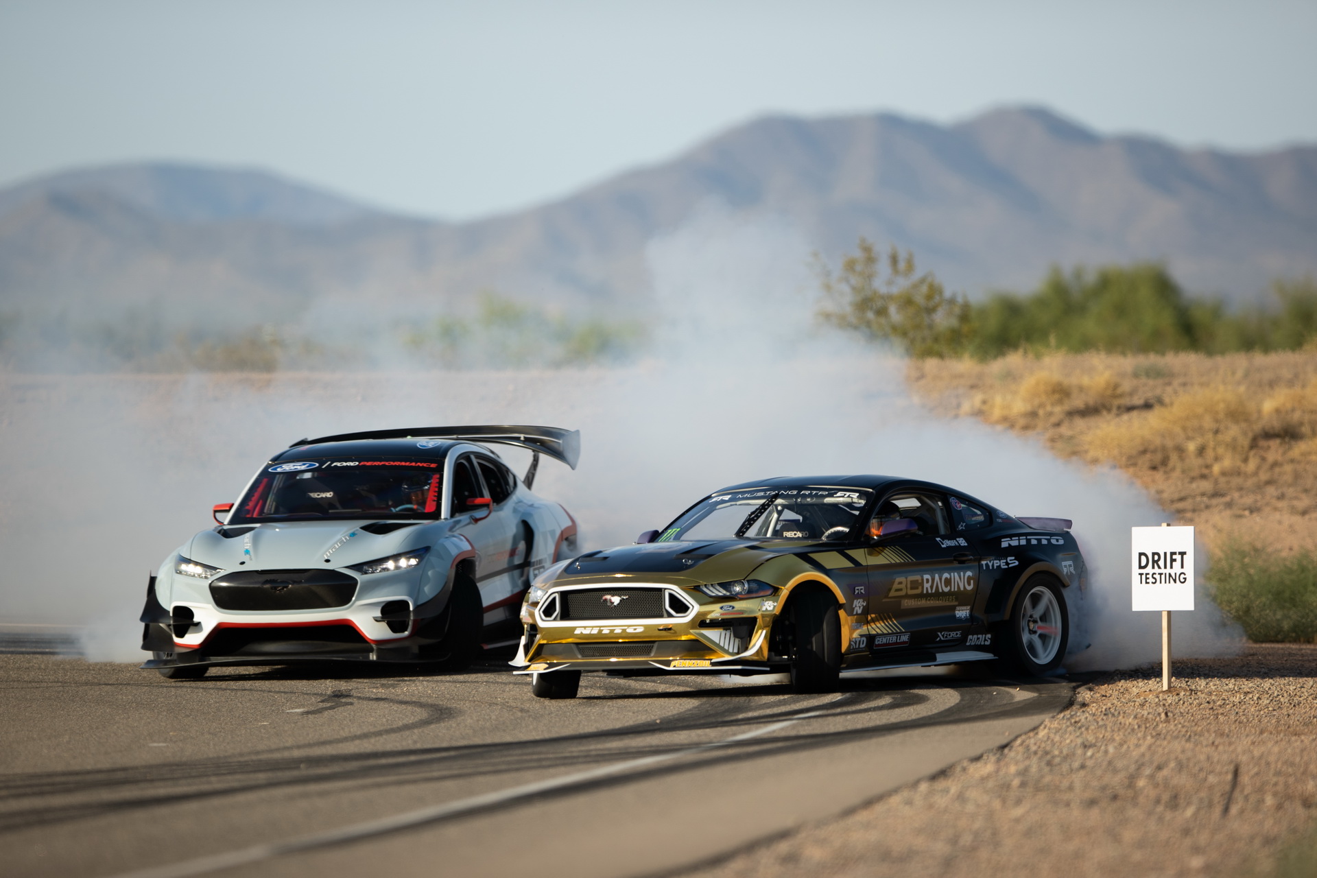 Ford’s Wild Mustang Mach-E Prototype Racer Comes With Seven Motors, 1400 HP