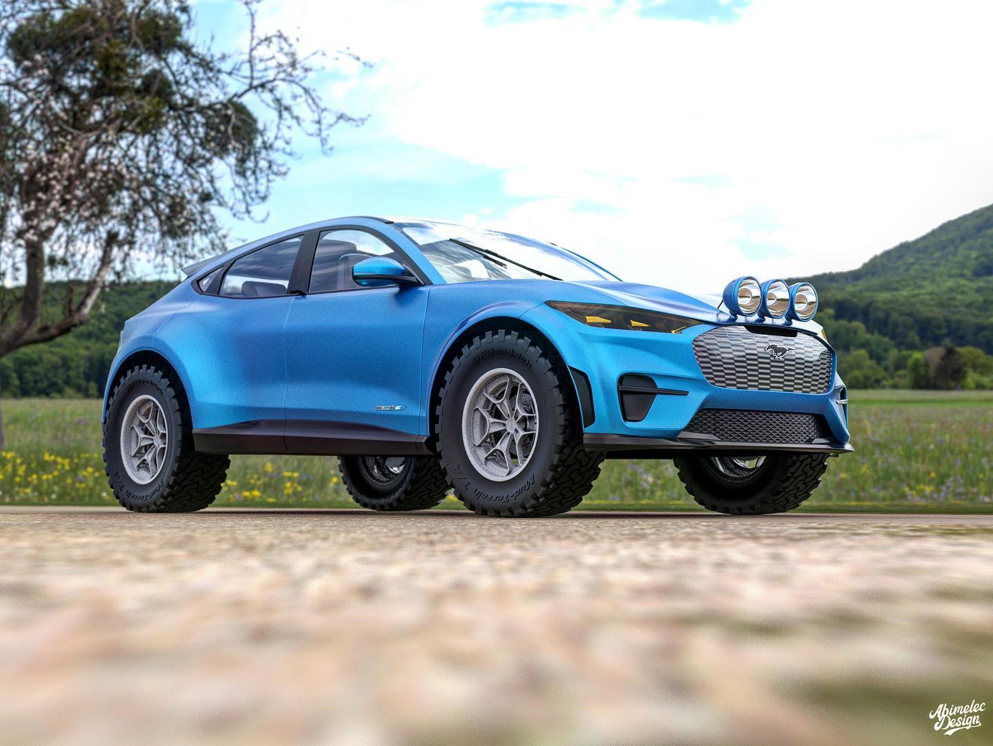 Would Anyone Buy A Ford Mustang Mach-E Off-Roader Like This?