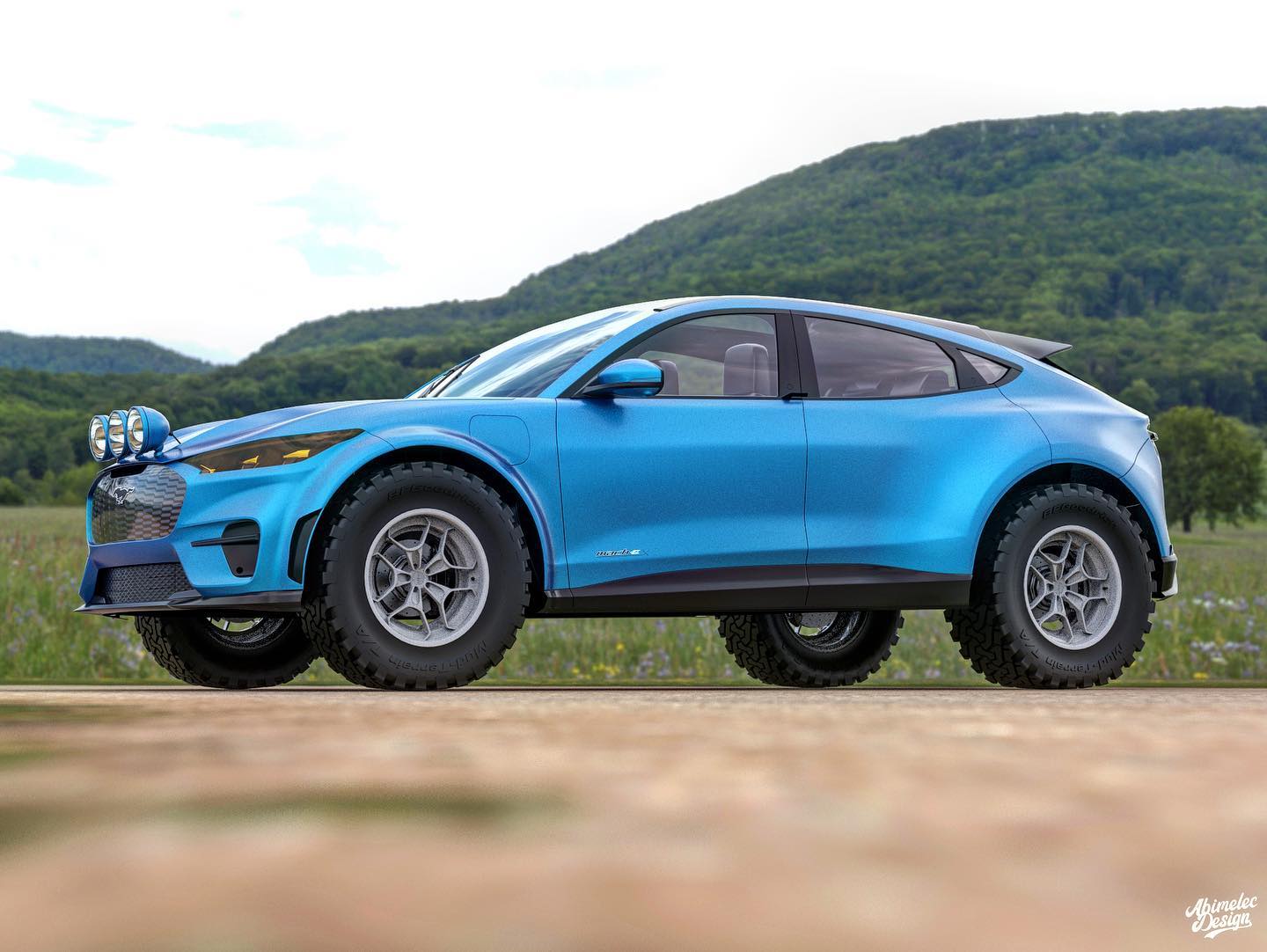 Would Anyone Buy A Ford Mustang Mach-E Off-Roader Like This?
