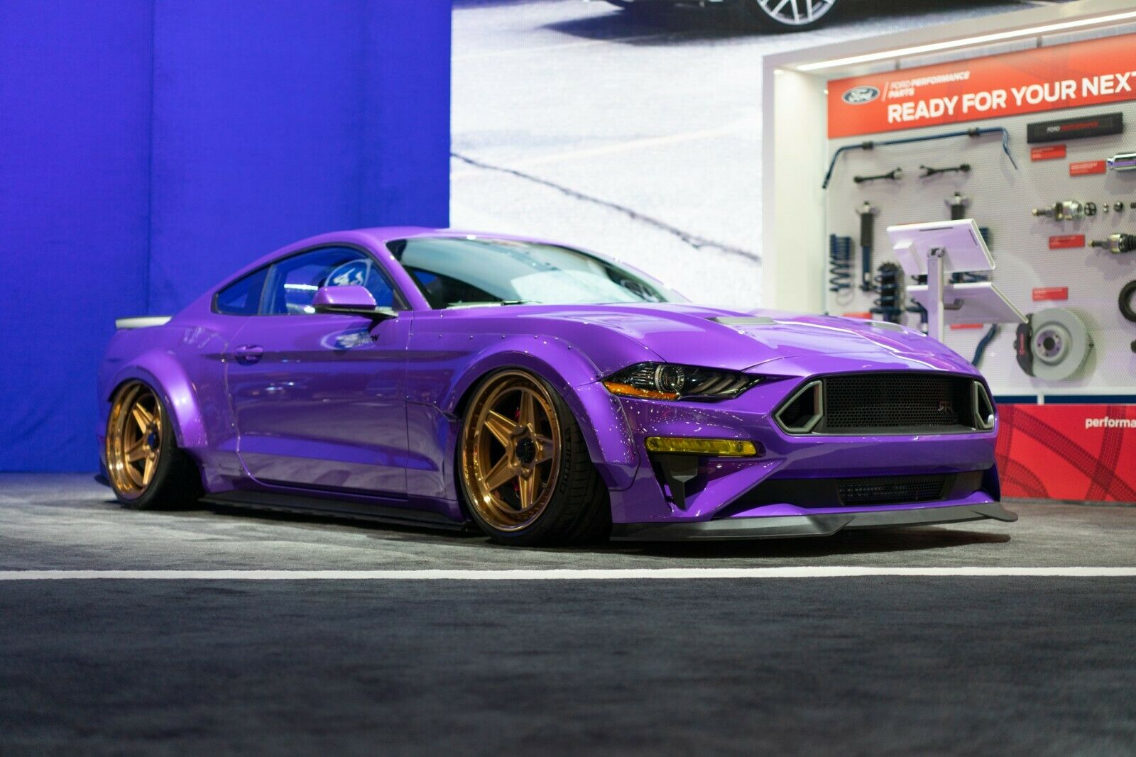 Purple 2019 Ford Mustang Will Give You SEMA Street Cred For $46k