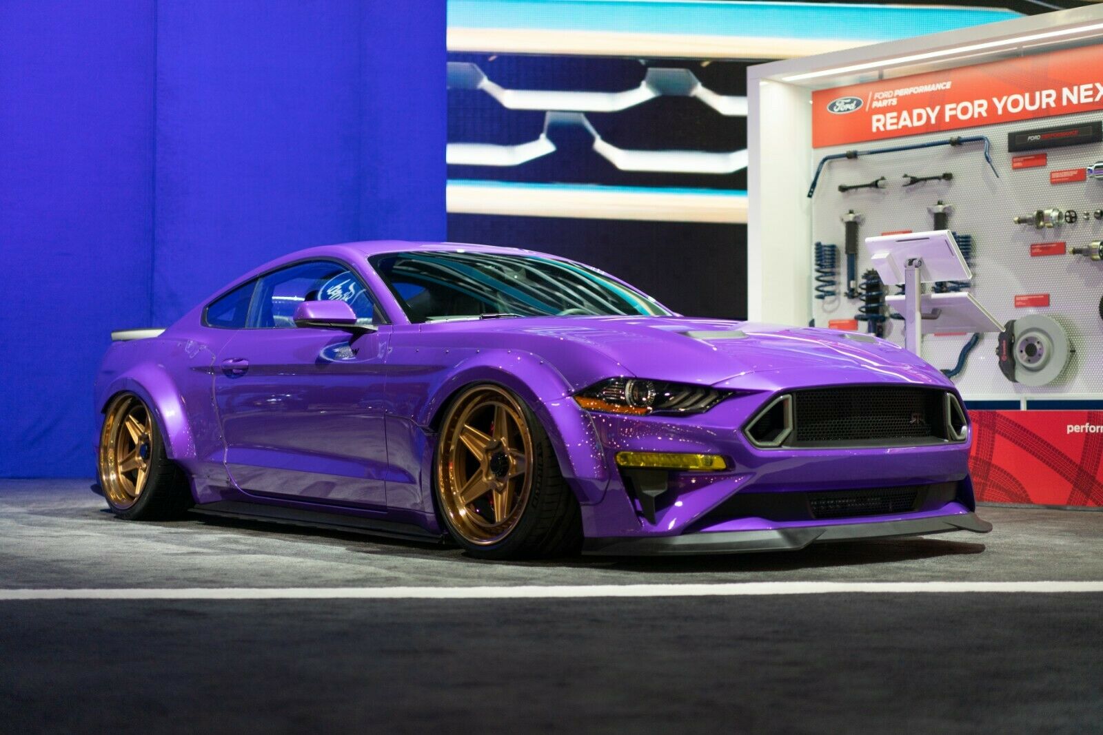 Purple 2019 Ford Mustang Will Give You SEMA Street Cred For $46k