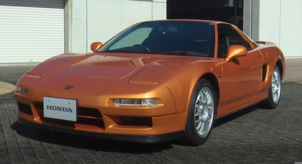 Orange Honda Nsx Type S Is One Of Just 9 Ever Made Carscoops