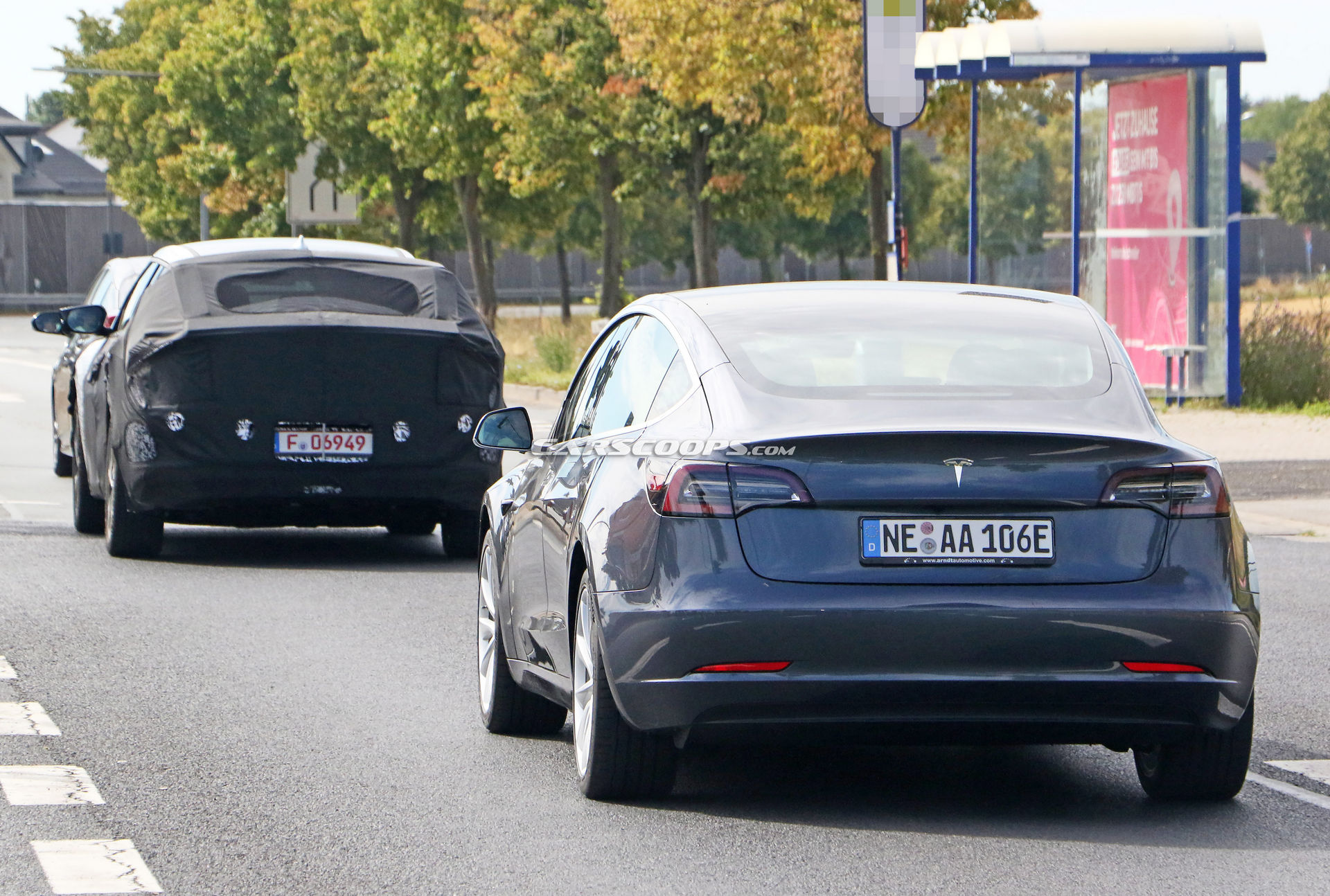 Kia Spied Testing Its All-New EV Alongside A Tesla Model 3