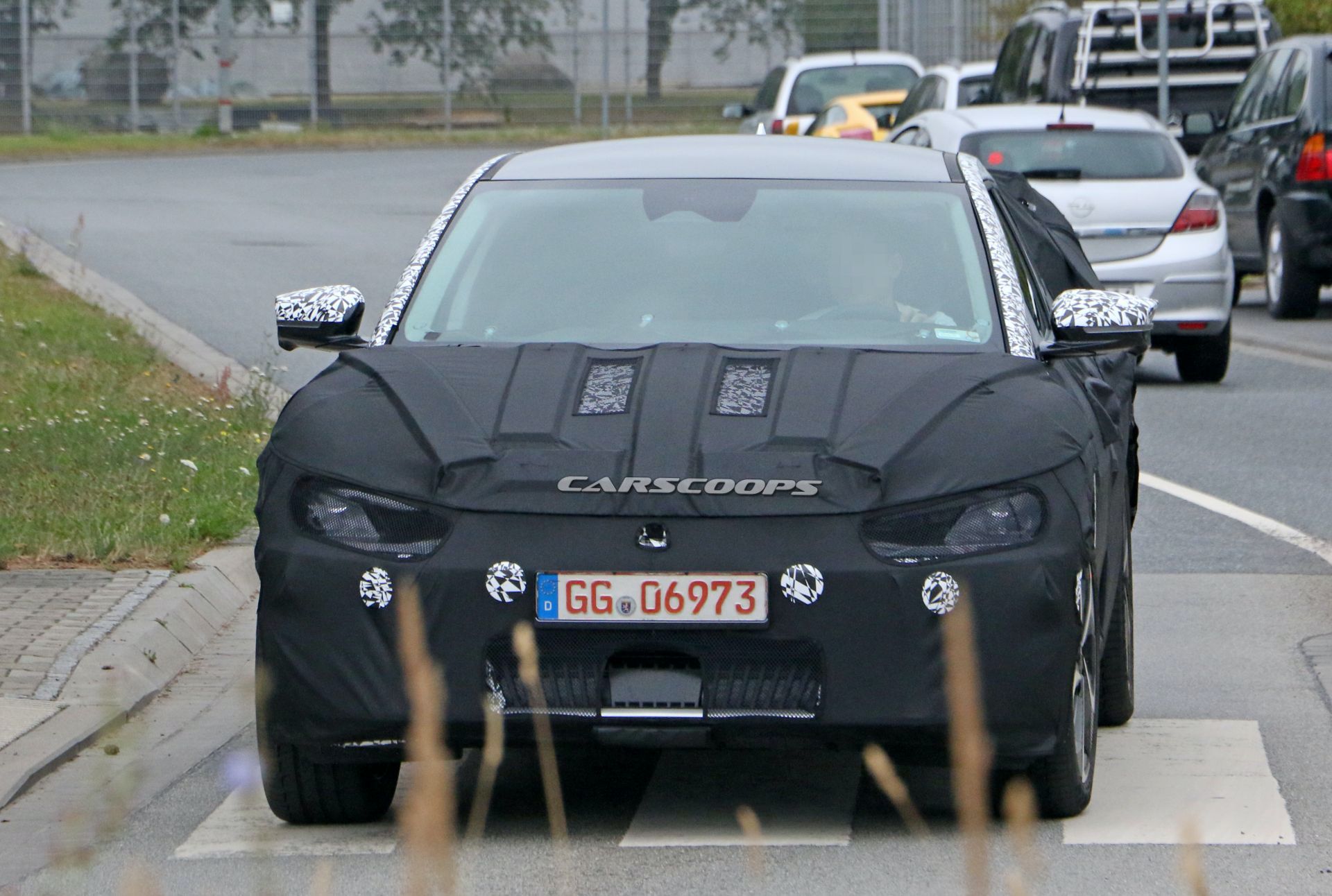 Kia’s New EV Makes Spy Debut, Looks Like A Cross Between Imagine And Futuron Concepts