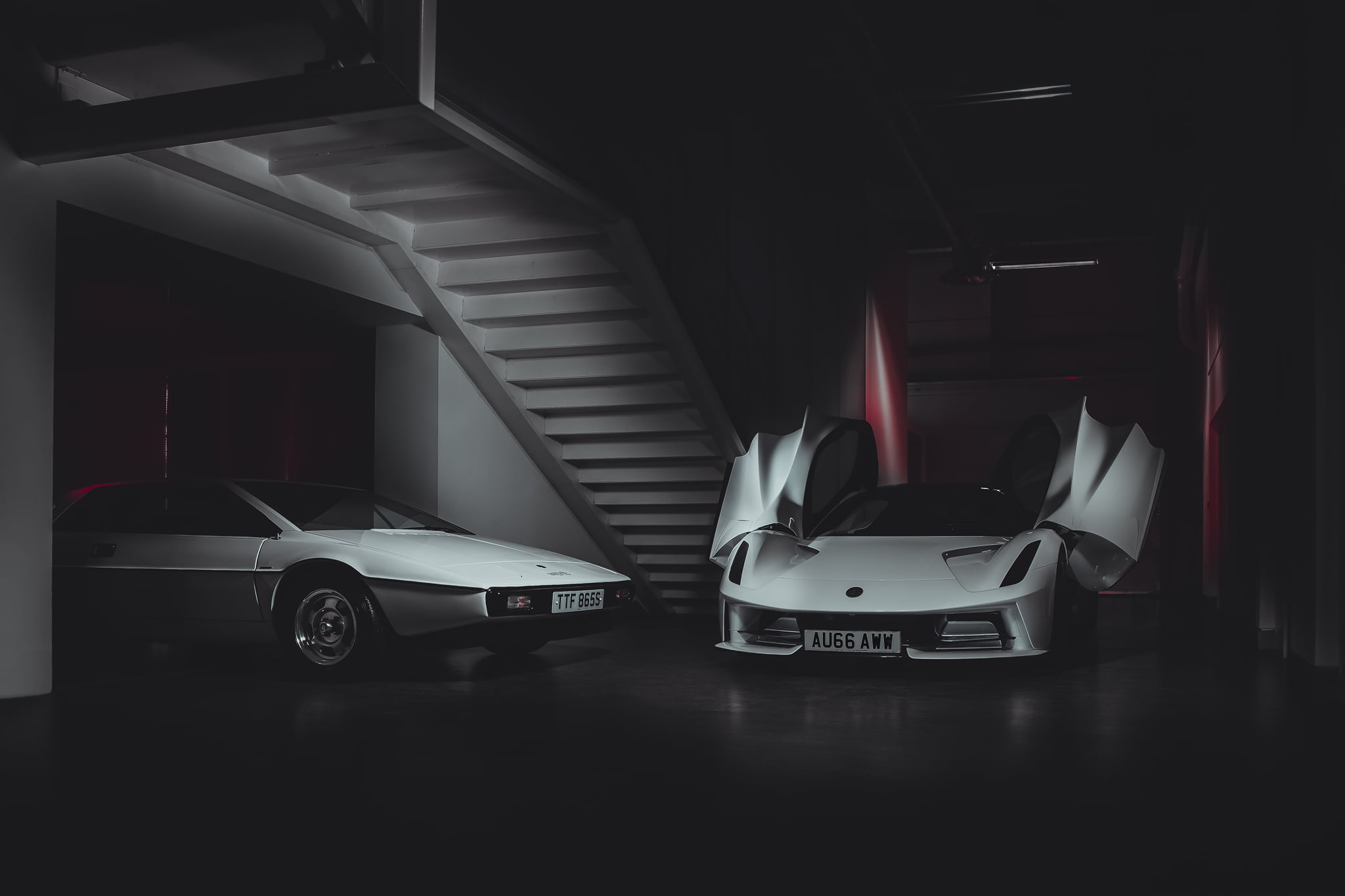 Lotus Celebrates 007’s Iconic Esprit, Has It Pose With All-Electric Evija Hypercar