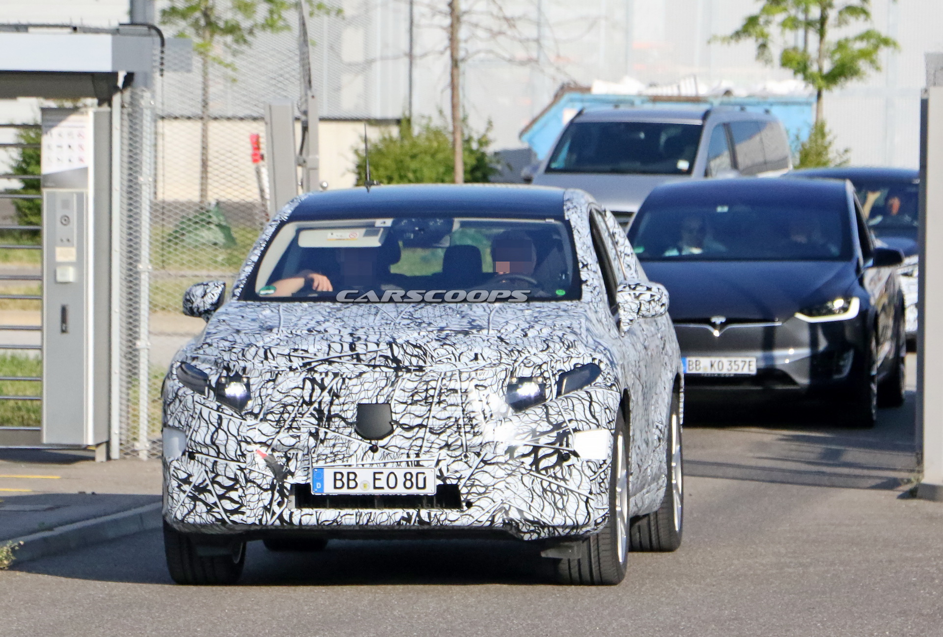 2022 Mercedes EQE SUV Shows Off Its High-Tech Interior For The First Time