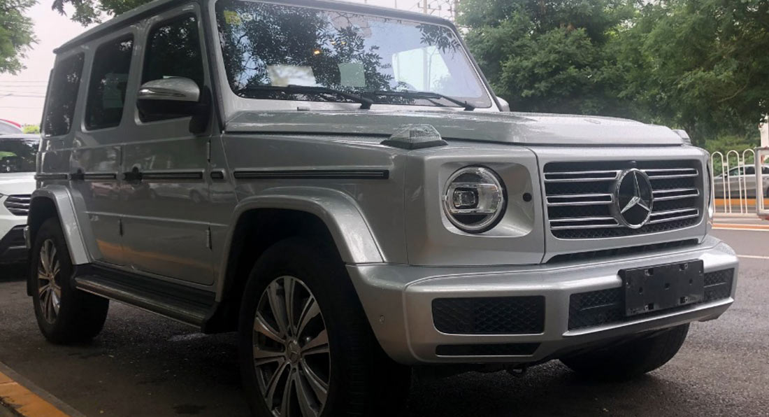 Mercedes Benz G Class Is Getting A 2 0l Turbo Four Cylinder Engine In China Carscoops