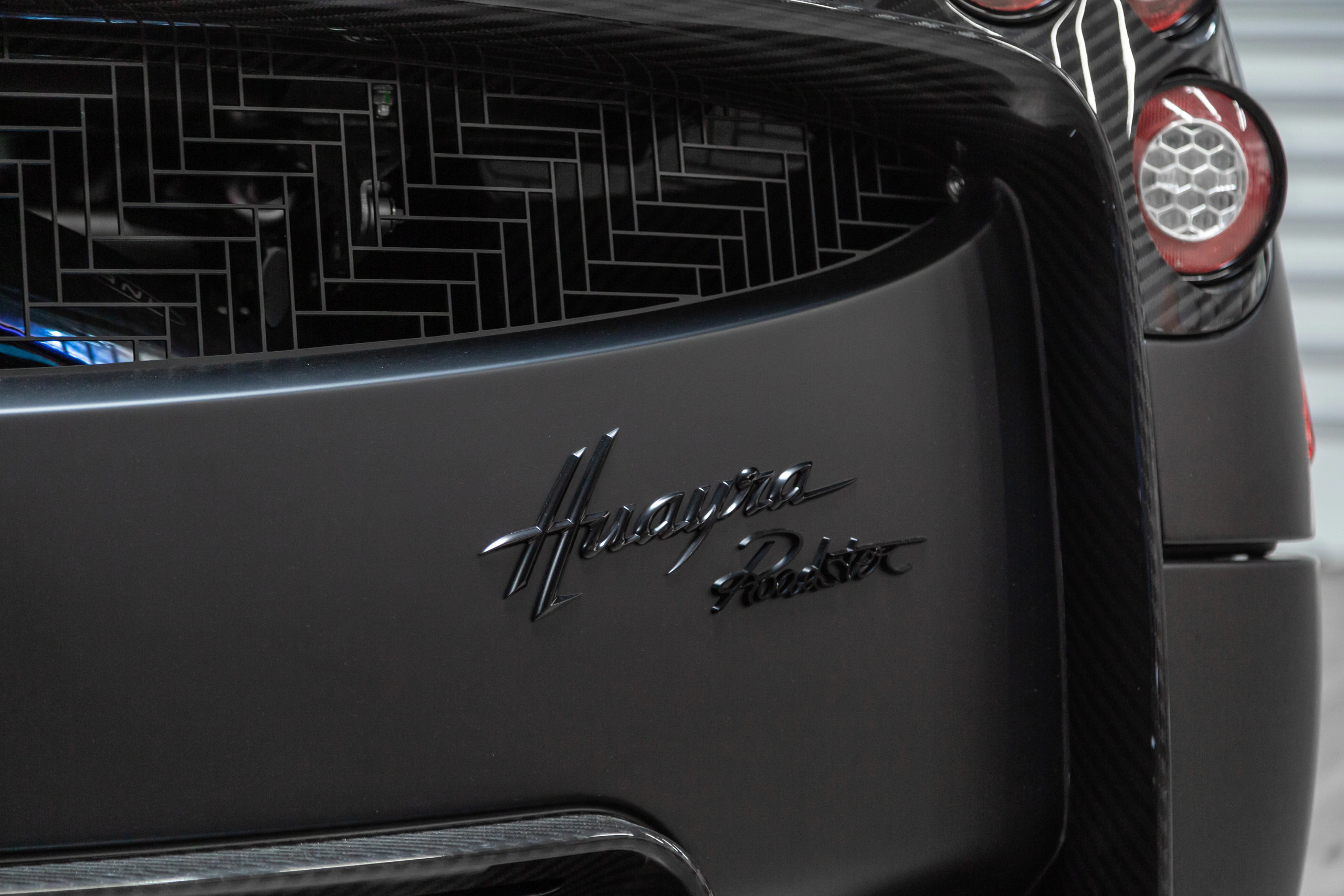 Matte Black Pagani Huayra Roadster Is A Batmobile For The Street