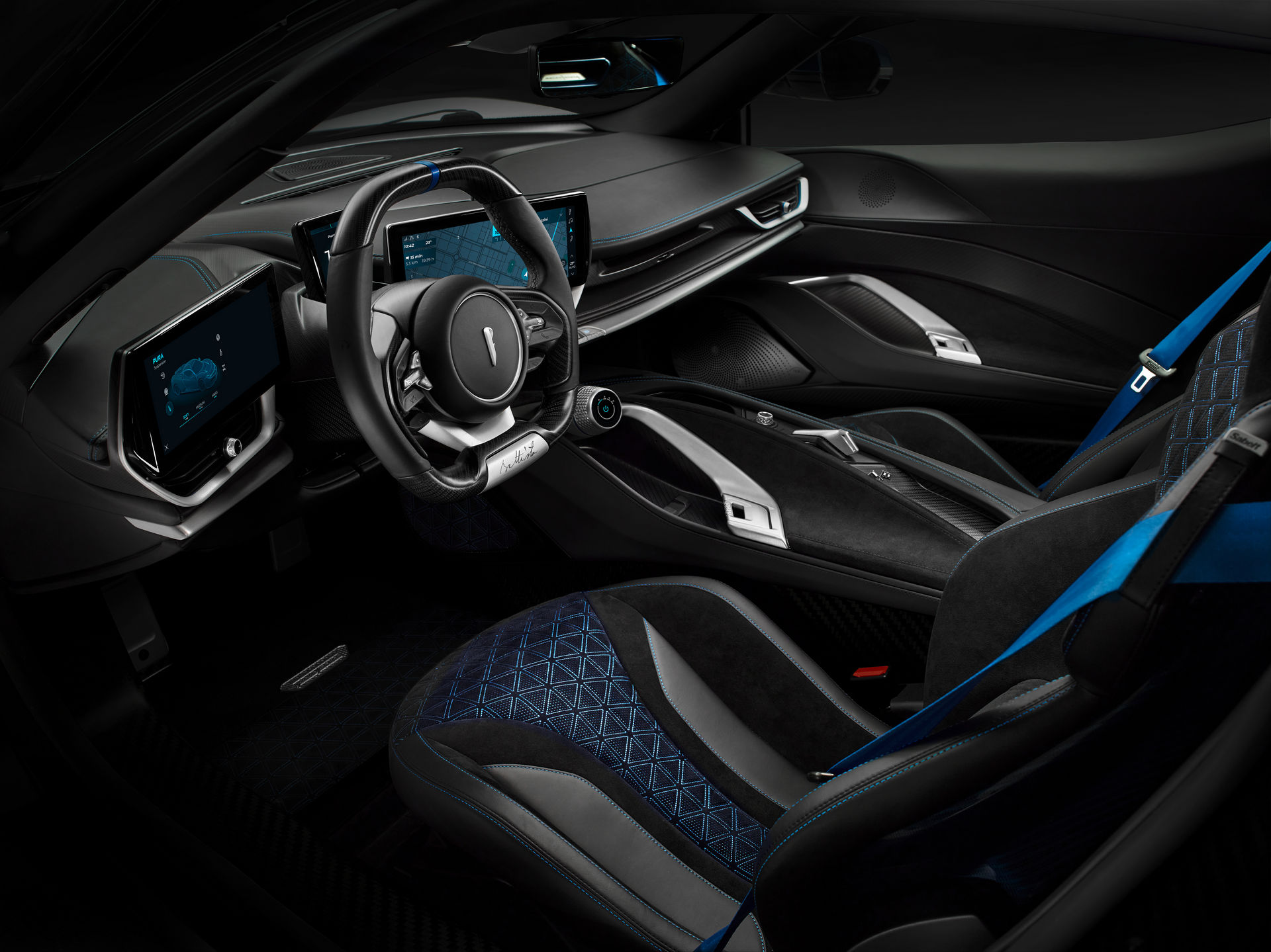 All-Electric Pininfarina Battista Hypercar Has A Pumping Audio System