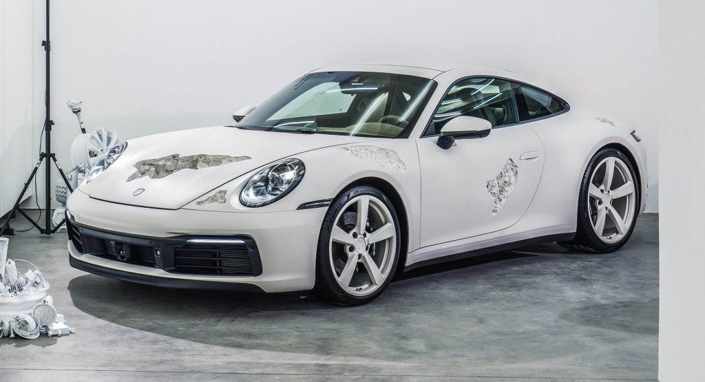  Porsche 911 Carrera 4S ‘Crystal Eroded’ Art Car Is Supposed To Showcase ‘A Timeless Machine’