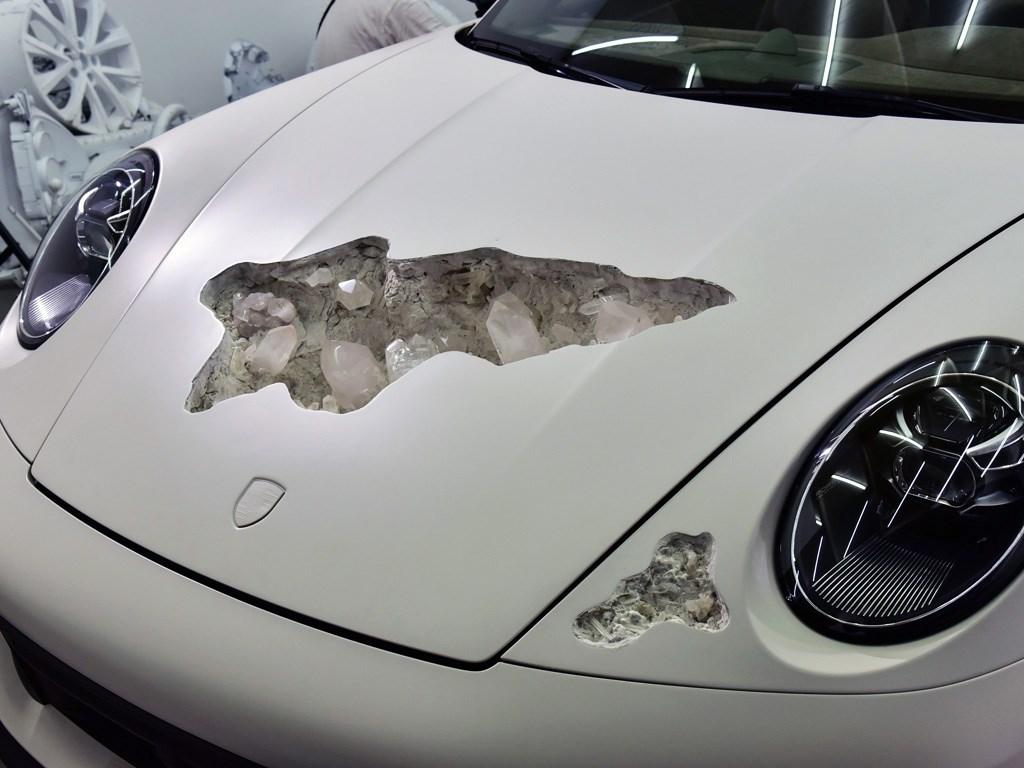 Porsche 911 Carrera 4S ‘Crystal Eroded’ Art Car Is Supposed To Showcase ‘A Timeless Machine’
