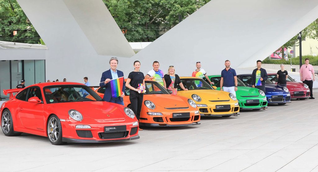  Porsche Supports Gay Pride With Rainbow-Colored 911 Lineup