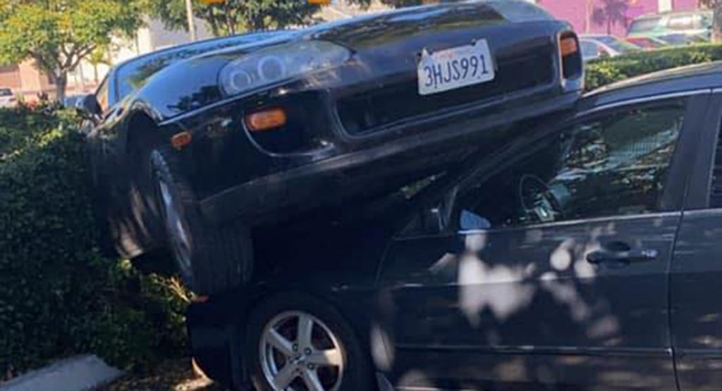  Mk4 Toyota Supra Somehow Lands On A Honda In California