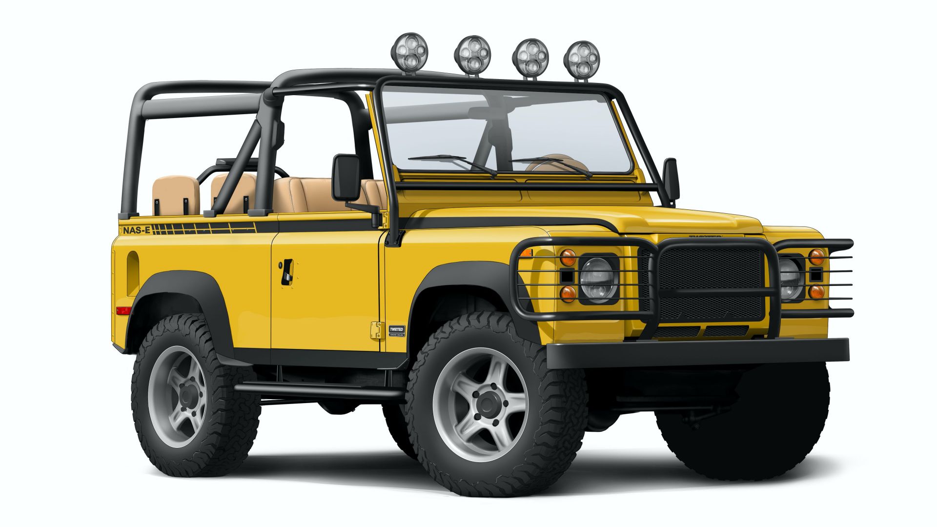 Twisted NAS-E 4×4 Is A Classic Defender Gone Electric That Costs $185,000