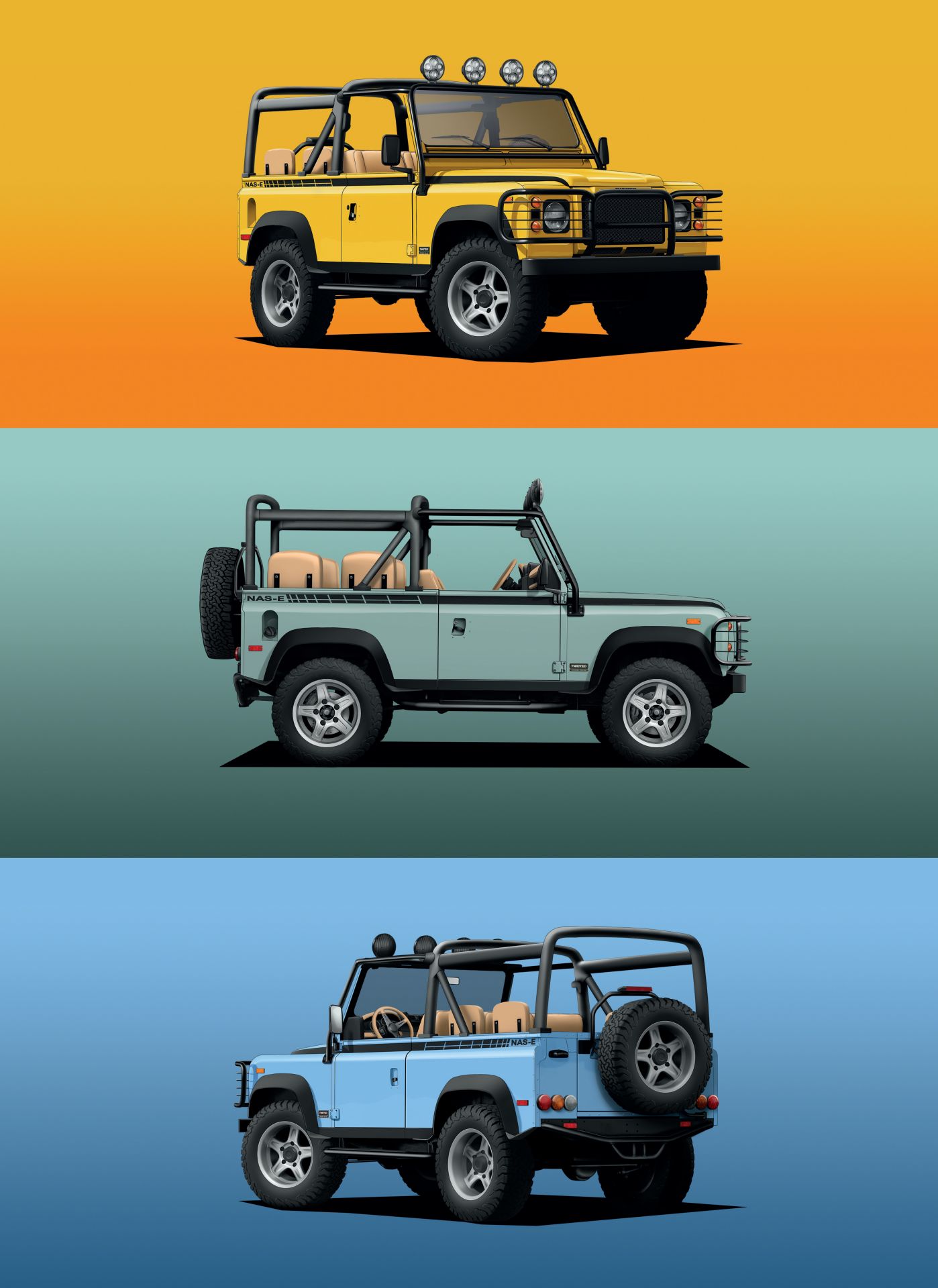 Twisted NAS-E 4×4 Is A Classic Defender Gone Electric That Costs $185,000