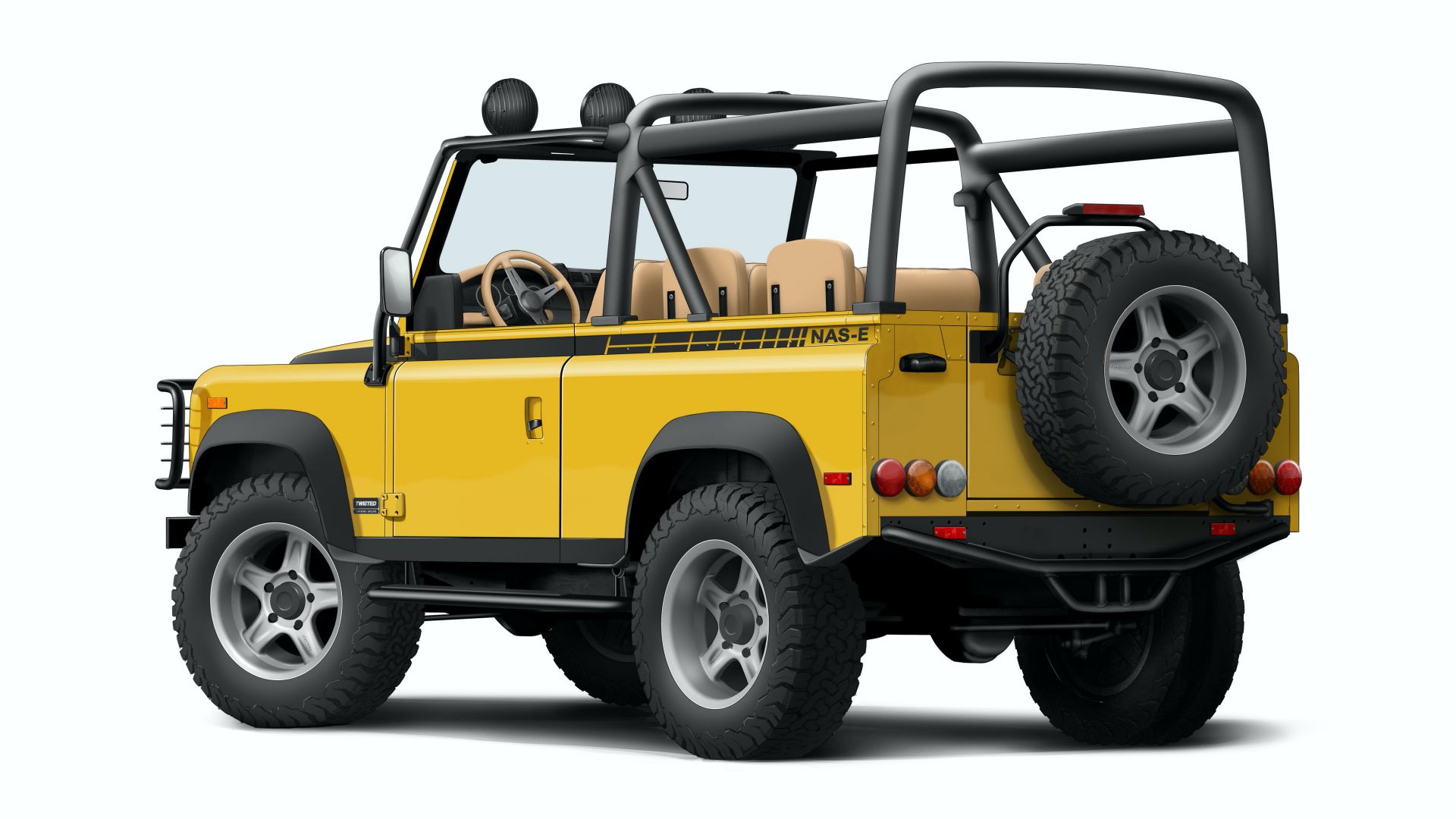 Twisted NAS-E 4×4 Is A Classic Defender Gone Electric That Costs $185,000