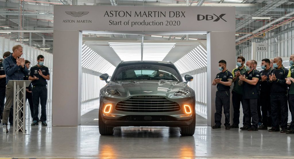  Aston Martin DBX Luxury SUV Enters Production In Wales