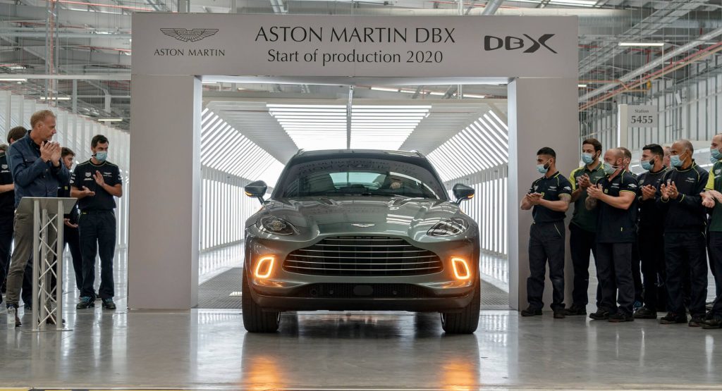 Aston Martin DBX Luxury SUV Enters Production In Wales