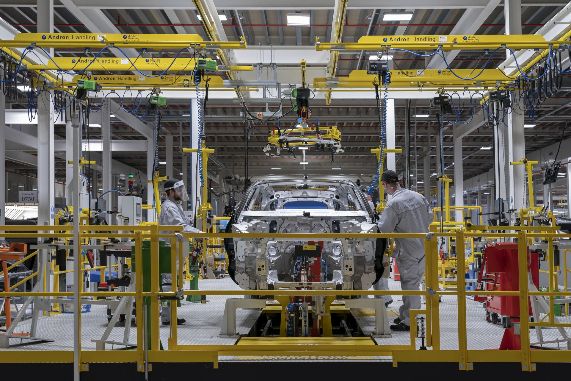 Aston Martin DBX Luxury SUV Enters Production In Wales