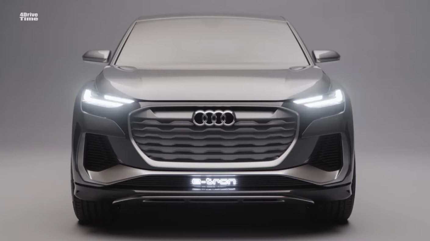 New Audi Q4 E-Tron Sportback Concept Uncovered Before Its Official Debut
