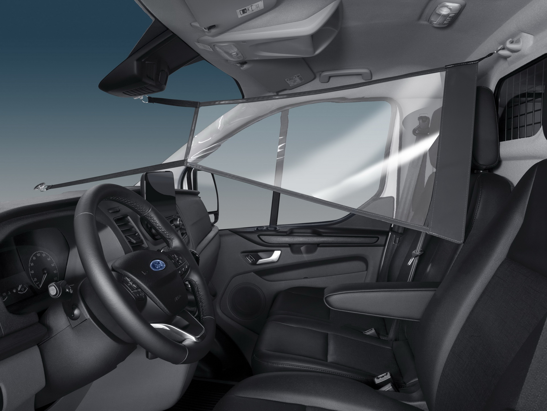 You Can Now Practice Social Distancing Inside Ford Transit And Tourneo Models