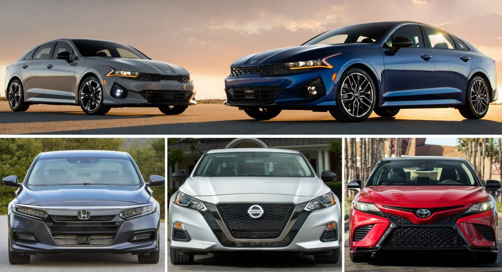  2021 Kia K5 Vs Segment Best-Sellers: Would You Get The K5 Over The Camry, Accord Or Altima?