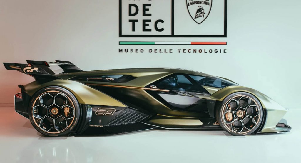  Lamborghini’s Stunning Lambo V12 GT Vision Gran Turismo Touches Down In Real Life