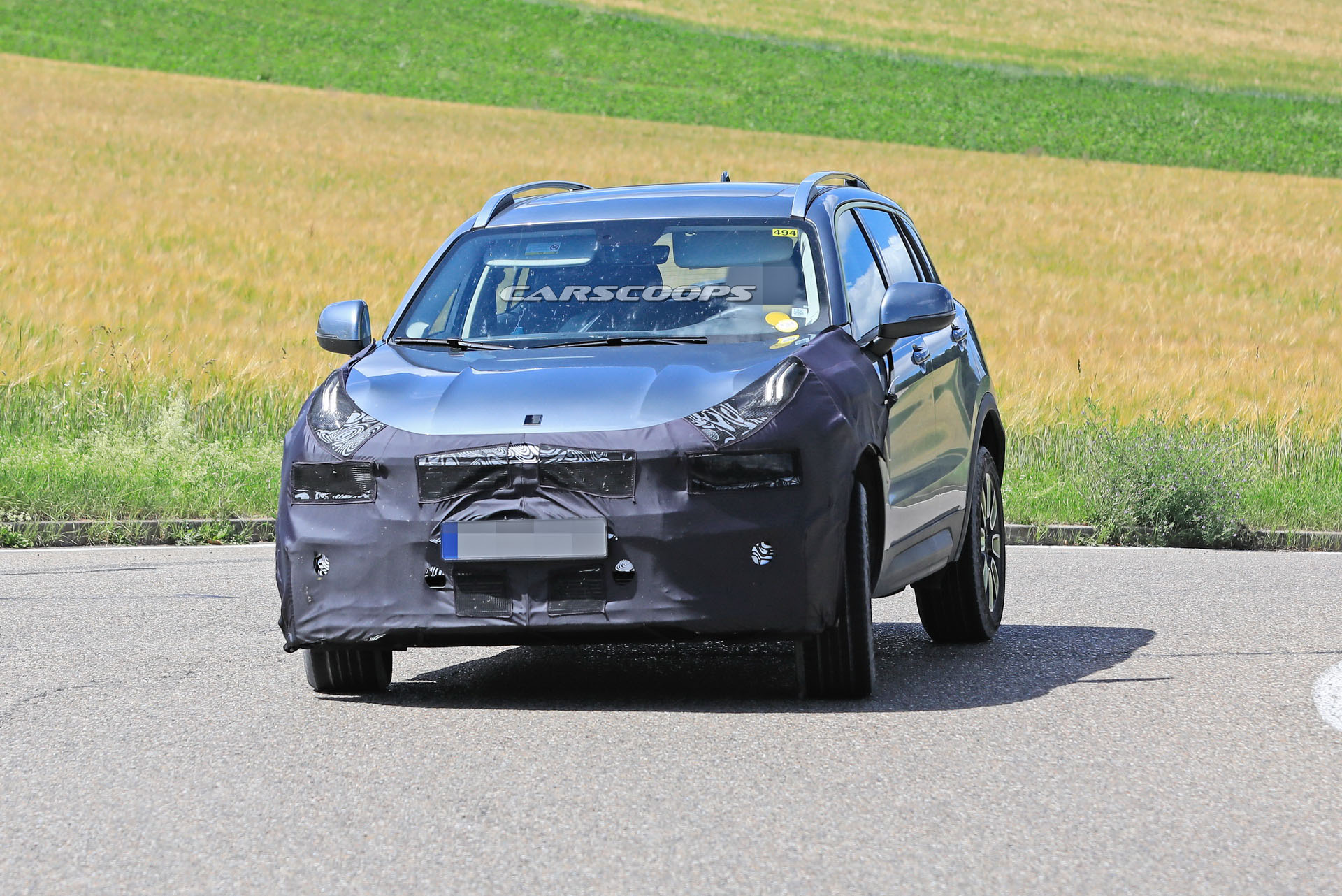 2021 Lynk & Co 01 Prototype Spied Hiding Updated Styling